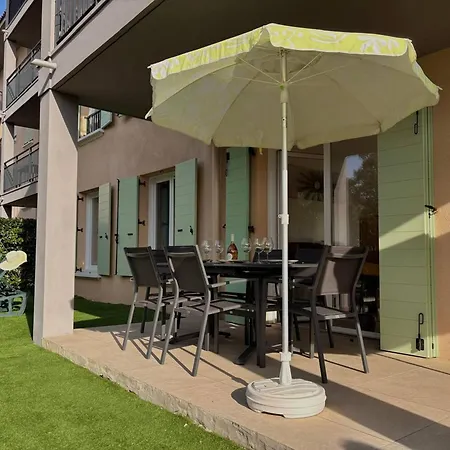 דירה T3 Climatise Avec Wi-fi En Rez-de-jardin - - Fr-1-816-35 בורם-לה-מימוזה
